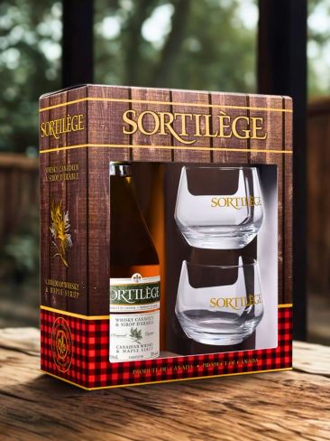 Coffret Cadeau Sortilège Original + 2 engraved glasses