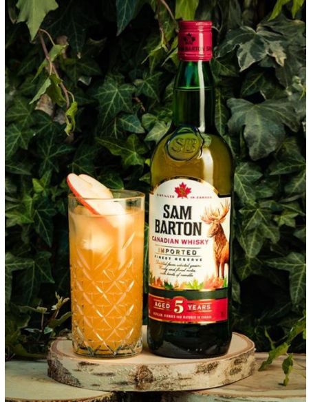 Kanadischer Whisky "Sam Barton" 5 Jahre