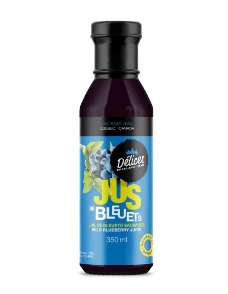 Jus de bleuets sauvage - 350ml
