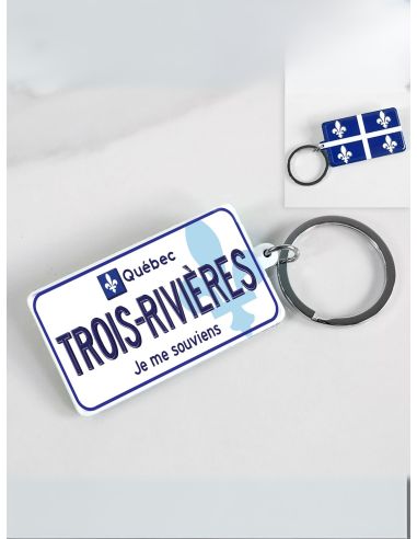 Llavero Placa "Trois-Rivières"