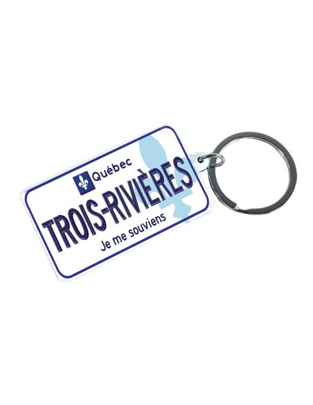 Llavero Placa "Trois-Rivières"