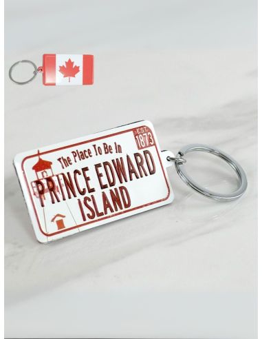 "Prince Edward Island" Keychain Plate