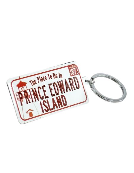 "Prince Edward Island" Keychain Plate