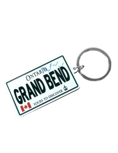 "Grand Bend" Keychain Plate