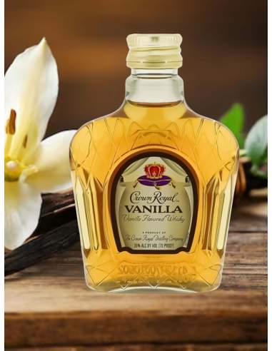 Whisky Crown Royal Vanille - Mignonette 50ml