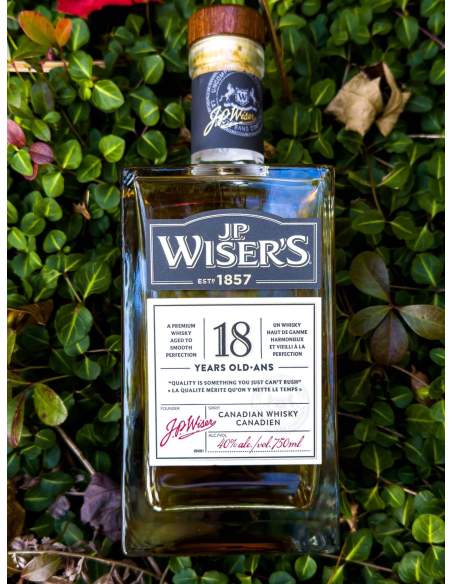 Whisky canadien J.P. Wiser's 18 ans d'âge