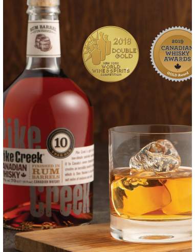 Kanadischer Whisky Pike Creek 10 Jahre alt