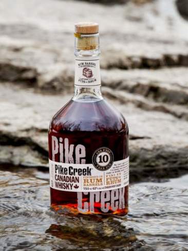 Kanadischer Whisky Pike Creek 10 Jahre alt