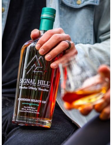 Whisky canadien Signal Hill Founders Select Overproof