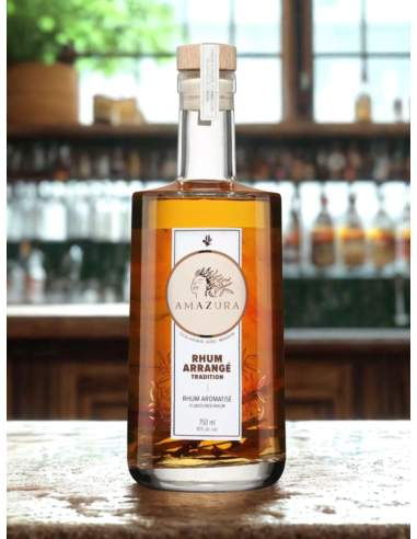 Rhum arrangé - épices et érable...