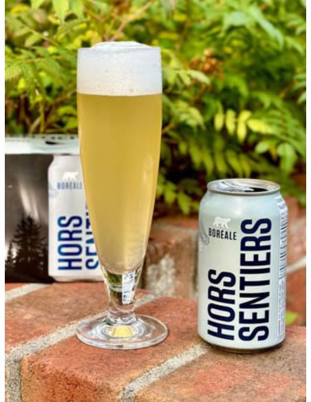 Bière blanche sans alcool - Boréale