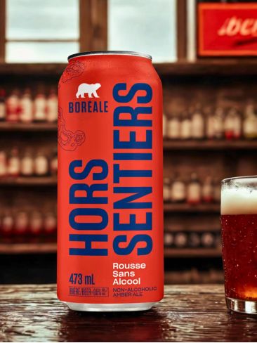 Bière rousse sans alcool - Boréale