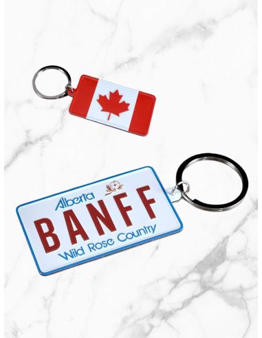 Porte-clé Plaque Banff
