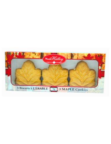 Boîte de 3 biscuits à la crème d'érable
