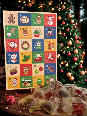 Calendrier de l'avent de bonbons