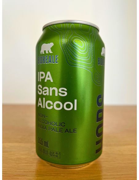 Bière IPA Sans Alcool 473ml - Boréale