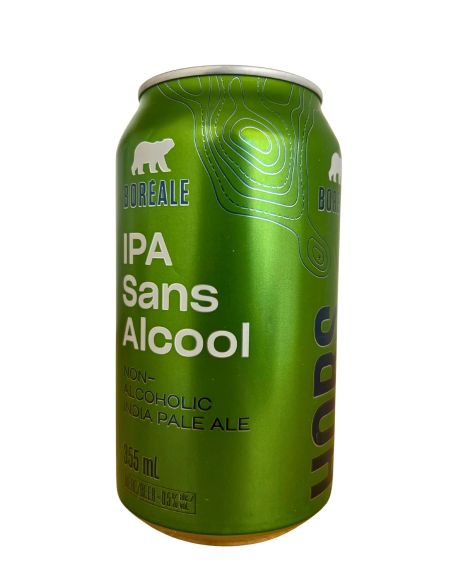 Bière IPA Sans Alcool 473ml - Boréale
