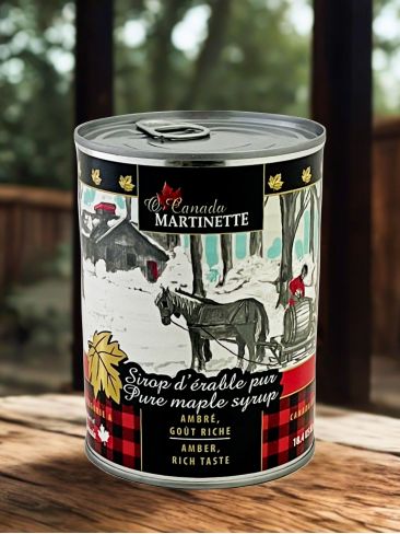 Sirop d'érable Ambré - Canne 540ml