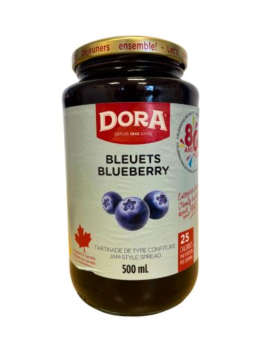 Mermelada de arándanos - Dora