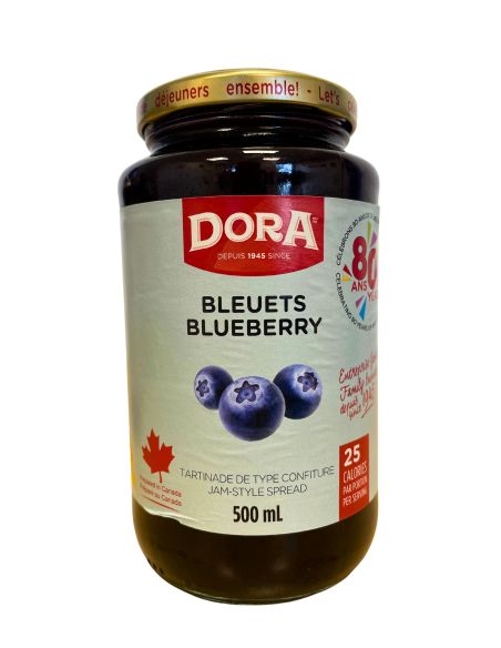 Mermelada de arándanos - Dora