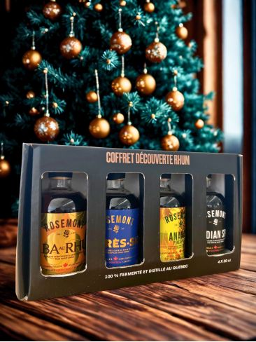 Coffret Rhum Découverte Rosemont