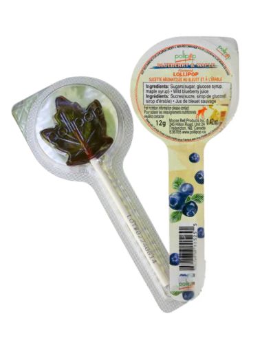 Piruleta de Arándano/Arce Pollipop - 1 unidad