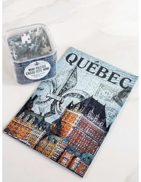 Mini puzzle Québec