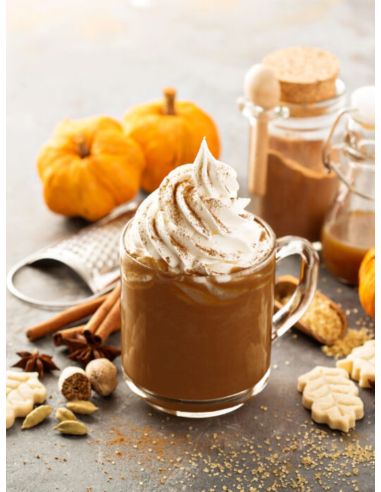 Heiße Schokolade mit Herbstgewürzen