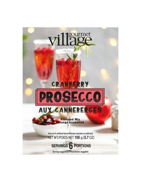 Mezcla para cóctel de Prosecco con arándanos