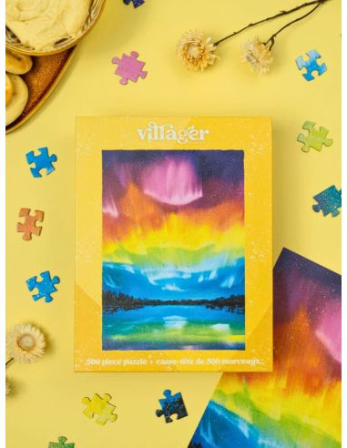 Puzzle Aurores boréales | 500