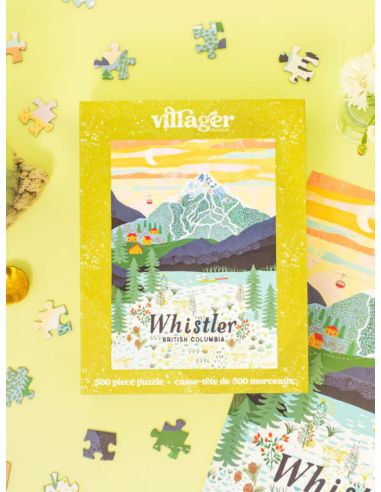 Whistler Mountain Puzzle | 500 pieces