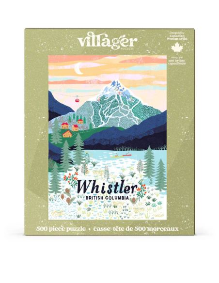 Puzzle Montagne Whistler | 500 pièces