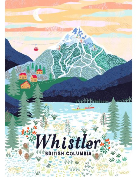 Rompecabezas Montaña Whistler | 500 piezas