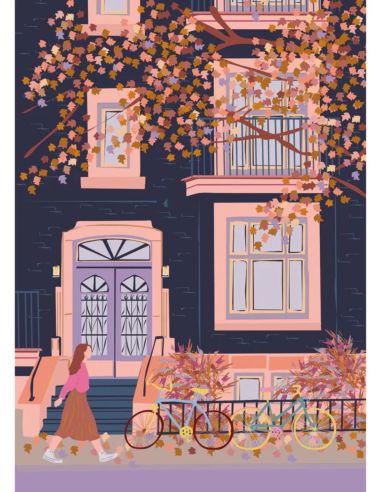Puzzle Automne à Montréal | 1000 pièces