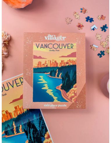 Puzzle Sonnenuntergang in Vancouver | 1000 Teile