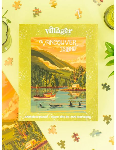 Puzzle Île de Vancouver | 1000 pièces