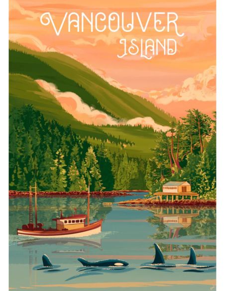 Puzzle Île de Vancouver | 1000 pièces