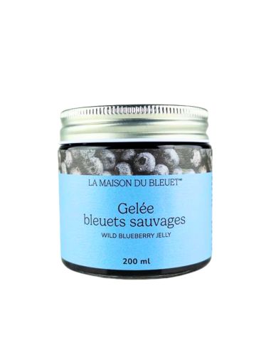 Wild blueberry jelly