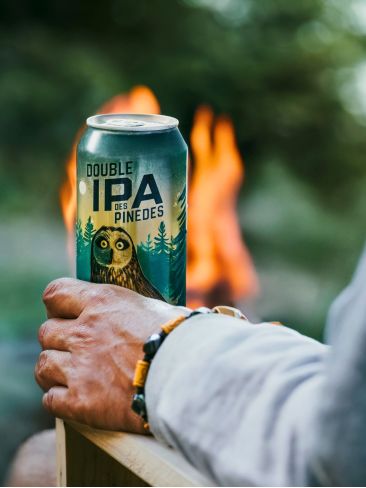 Bière Double IPA de Pinèdes - Boréale - 355ml