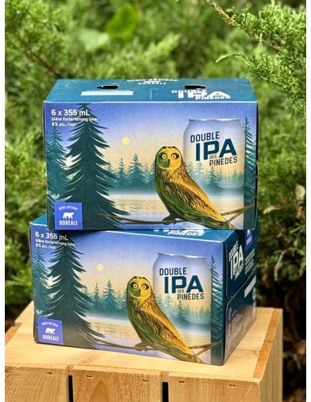 Bière Double IPA de Pinèdes - Boréale - 355ml