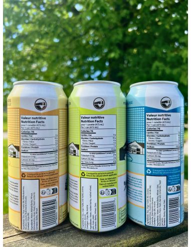 Pack de 3 bières sans alcool Pit Caribou