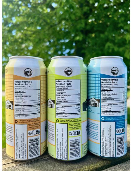 Pack de 3 bières sans alcool Pit Caribou