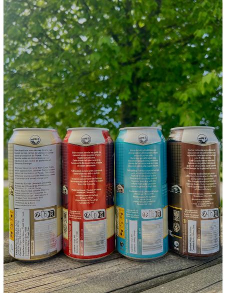 Pack de 4 bières Pit Caribou