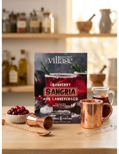 Mélange pour cocktail Sangria aux canneberges