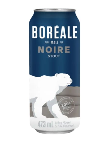 Bière Noire - Boréale - 473ml