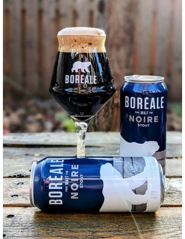 Bière Noire - Boréale - 473ml