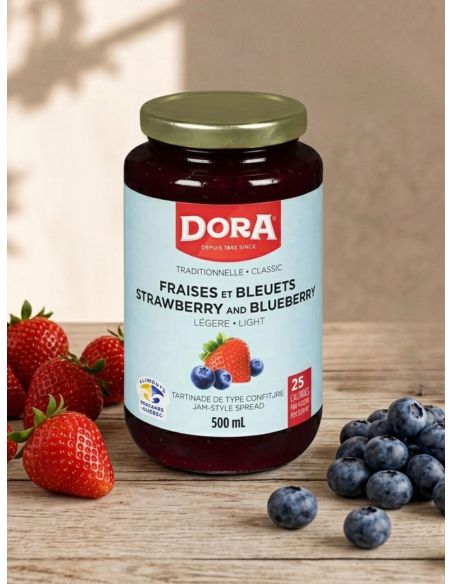 Confiture fraises/bleuets - Dora