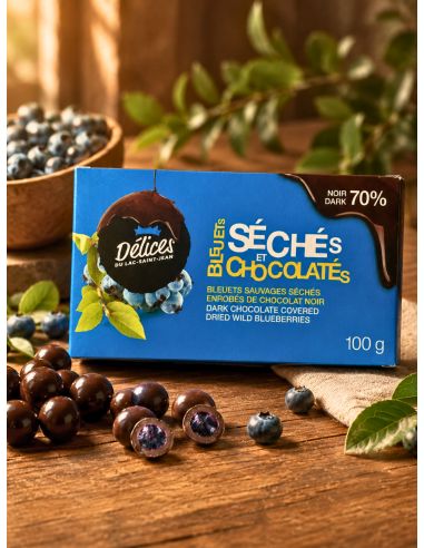 Wild Blues Coated Chocolate Black 100g