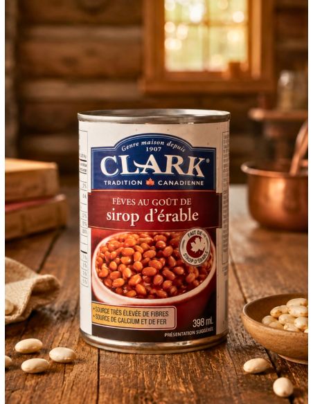 Maple syrup beans - Clark