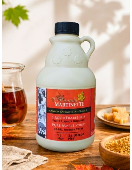 Sirop d'érable Foncé O'Canada - Cruchon 1 L